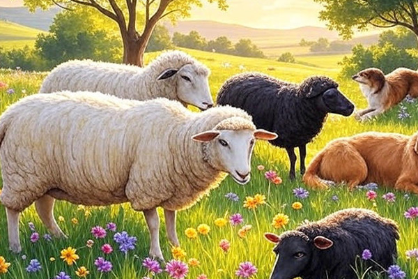 من الأبيض إلى الأسود - من الكبير إلى الصغير - تفسير رؤية الخروف في المنام