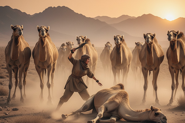 تفسير حلم ذبح الجمل - ما معنى قتل الجمل في المنام؟