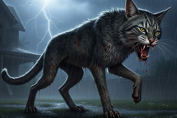 تفسير رؤية القط في المنام على شكل حيوان آخر - من الذئب إلى الثعبان