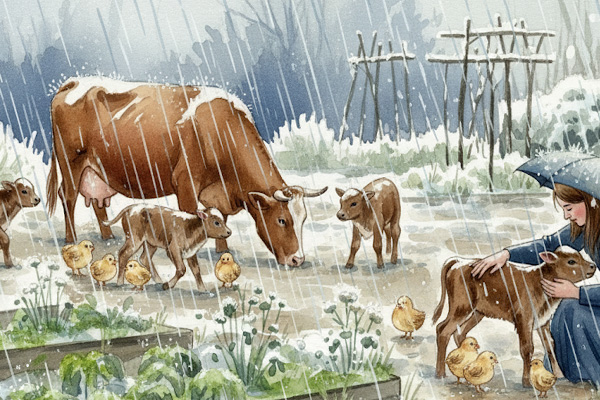 تفسير حلم ولادة البقرة وخروج العجل إلى العالم